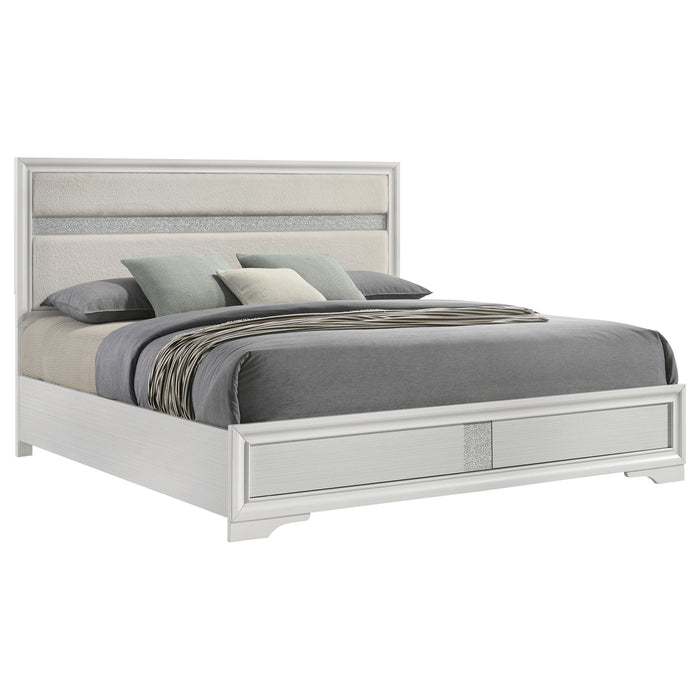 Miranda Eastern King Bed - U&U Home Budget Furniture (Carteret, NJ)