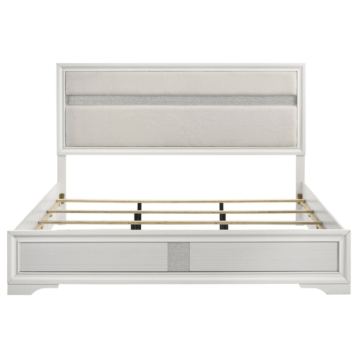 Miranda Eastern King Bed - U&U Home Budget Furniture (Carteret, NJ)