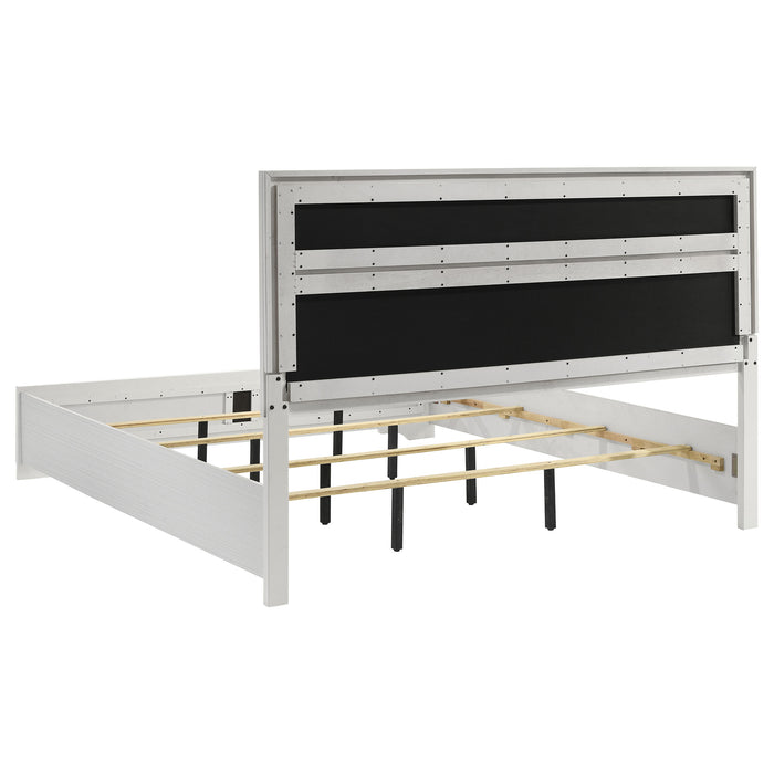 Miranda Eastern King Bed - U&U Home Budget Furniture (Carteret, NJ)