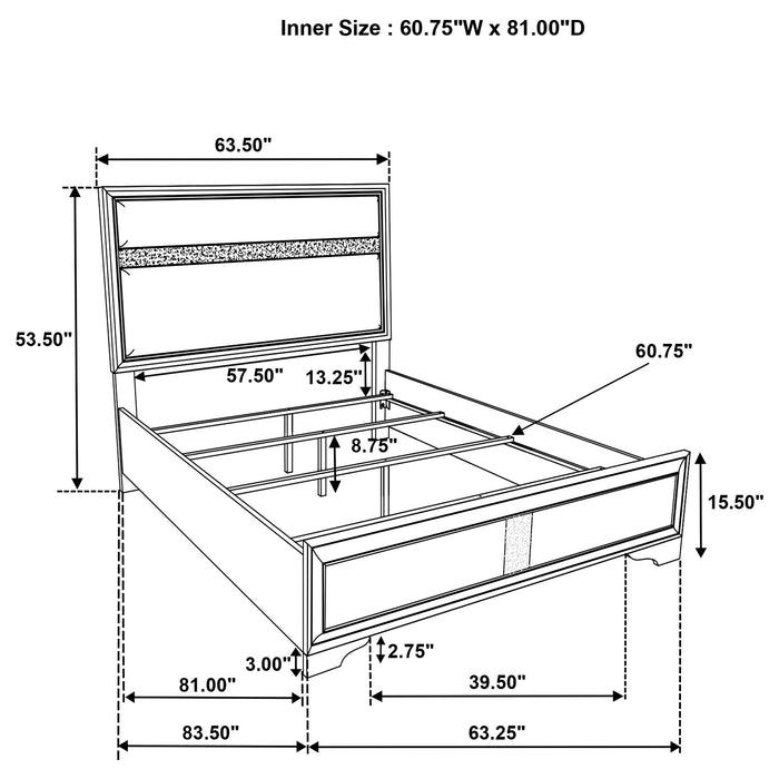 Miranda Bedroom Sets 2 - U&U Home Budget Furniture (Carteret, NJ)