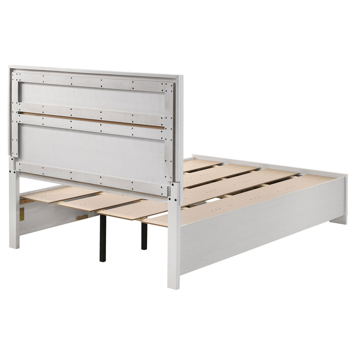 Miranda Panel Platform Storage Bed