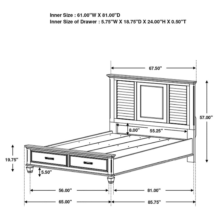 Franco Bedroom Sets - U&U Home Budget Furniture (Carteret, NJ)