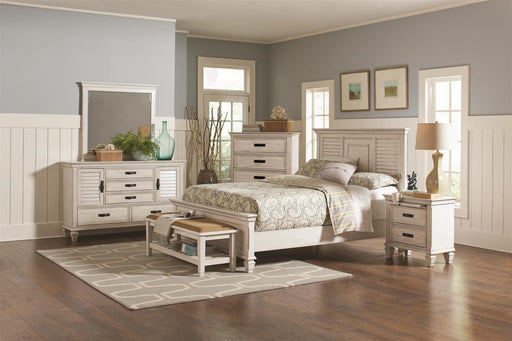 Franco Storage Platform Bedroom Set - U&U Home Budget Furniture (Carteret, NJ)