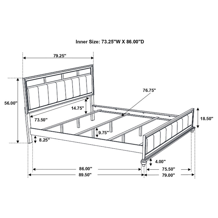 Barzini Bedroom Sets - U&U Home Budget Furniture (Carteret, NJ)