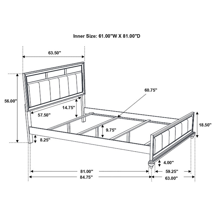 Barzini Bedroom Sets - U&U Home Budget Furniture (Carteret, NJ)
