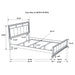 Barzini Bedroom Sets - U&U Home Budget Furniture (Carteret, NJ)