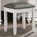 Barzini Vanity Stools - U&U Home Budget Furniture (Carteret, NJ)