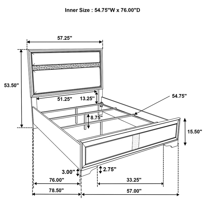 Miranda Bedroom Sets 2 - U&U Home Budget Furniture (Carteret, NJ)