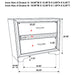 Miranda 4 Pc Bedroom Set - U&U Home Budget Furniture (Carteret, NJ)