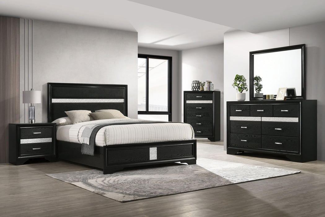 Miranda Eastern King Bed - U&U Home Budget Furniture (Carteret, NJ)