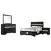 Miranda Bedroom Sets Black - U&U Home Budget Furniture (Carteret, NJ)