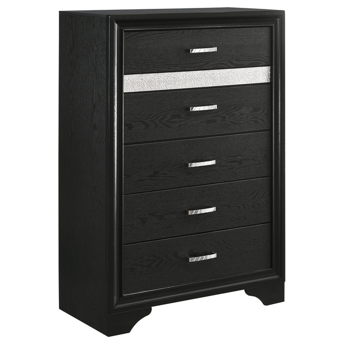 Miranda Bedroom Set with Storage - U&U Home Budget Furniture (Carteret, NJ)