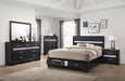 Miranda Bedroom Set with Storage - U&U Home Budget Furniture (Carteret, NJ)