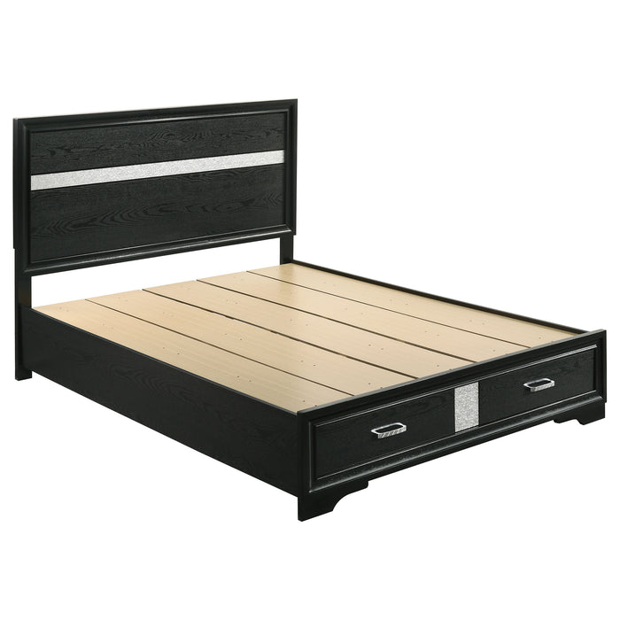 Miranda Bedroom Set with Storage - U&U Home Budget Furniture (Carteret, NJ)