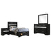Miranda Bedroom Sets Black - U&U Home Budget Furniture (Carteret, NJ)