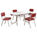 Retro Dining Sets - U&U Home Budget Furniture (Carteret, NJ)
