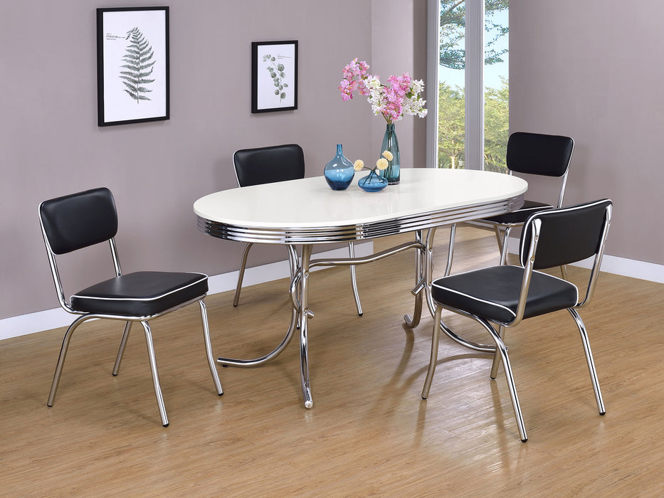 Retro Dining Sets - U&U Home Budget Furniture (Carteret, NJ)
