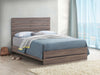 Brantford Wood Storage Panel Bed - U&U Home Budget Furniture (Carteret, NJ)