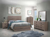Brantford Wood Storage Panel Bed - U&U Home Budget Furniture (Carteret, NJ)