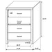 Brantford Bedroom Sets - U&U Home Budget Furniture (Carteret, NJ)