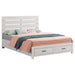Brantford Wood Storage Panel Bed - U&U Home Budget Furniture (Carteret, NJ)