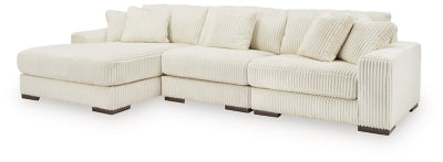 Lindyn Sectional with Chaise - U&U Home Budget Furniture (Carteret, NJ)