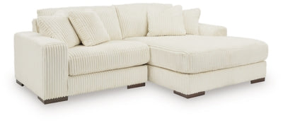 Lindyn Sectional with Chaise - U&U Home Budget Furniture (Carteret, NJ)