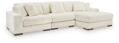 Lindyn Sectional with Chaise - U&U Home Budget Furniture (Carteret, NJ)