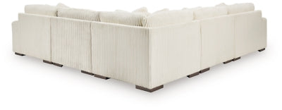 Lindyn Sectional with Chaise - U&U Home Budget Furniture (Carteret, NJ)