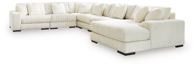 Lindyn Sectional with Chaise - U&U Home Budget Furniture (Carteret, NJ)