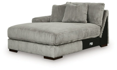 Lindyn Sectional with Chaise - U&U Home Budget Furniture (Carteret, NJ)