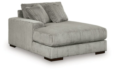 Lindyn Sectional with Chaise - U&U Home Budget Furniture (Carteret, NJ)