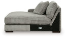 Lindyn Sectional with Chaise - U&U Home Budget Furniture (Carteret, NJ)