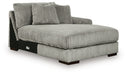 Lindyn Sectional with Chaise - U&U Home Budget Furniture (Carteret, NJ)