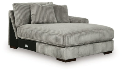 Lindyn Sectional with Chaise - U&U Home Budget Furniture (Carteret, NJ)