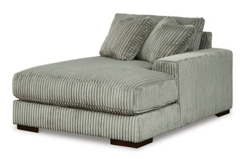 Lindyn Sectional with Chaise - U&U Home Budget Furniture (Carteret, NJ)
