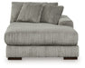 Lindyn Sectional with Chaise - U&U Home Budget Furniture (Carteret, NJ)