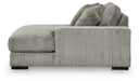 Lindyn Sectional with Chaise - U&U Home Budget Furniture (Carteret, NJ)
