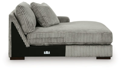 Lindyn Sectional with Chaise - U&U Home Budget Furniture (Carteret, NJ)