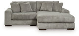 Lindyn Sectional with Chaise - U&U Home Budget Furniture (Carteret, NJ)
