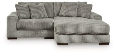 Lindyn Sectional with Chaise - U&U Home Budget Furniture (Carteret, NJ)