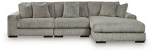 Lindyn Sectional with Chaise - U&U Home Budget Furniture (Carteret, NJ)