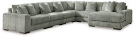 Lindyn Sectional with Chaise - U&U Home Budget Furniture (Carteret, NJ)