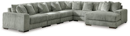 Lindyn Sectional with Chaise - U&U Home Budget Furniture (Carteret, NJ)