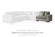 Lindyn Sectional with Chaise - U&U Home Budget Furniture (Carteret, NJ)