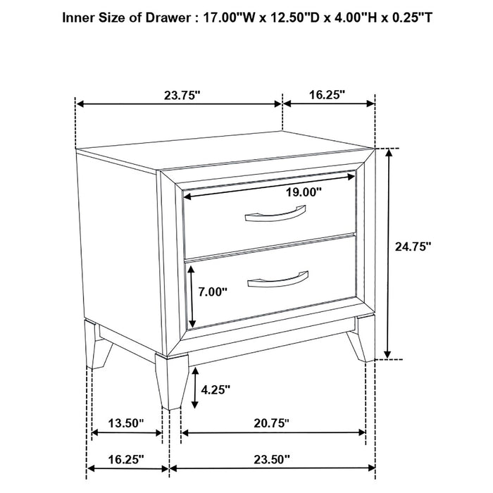 Watson Bedroom Sets - U&U Home Budget Furniture (Carteret, NJ)