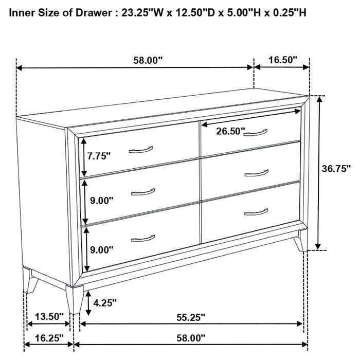 Watson Bedroom Sets - U&U Home Budget Furniture (Carteret, NJ)