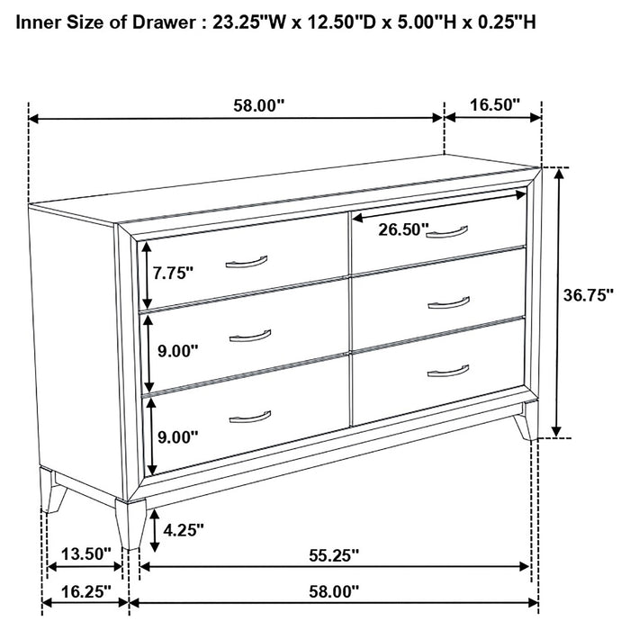 Watson Bedroom Sets - U&U Home Budget Furniture (Carteret, NJ)