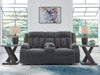 Observation Power Reclining Loveseat with Console - U&U Home Budget Furniture (Carteret, NJ)