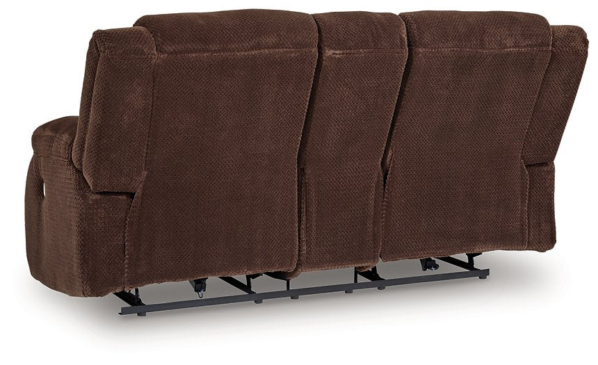 Observation Power Reclining Loveseat with Console - U&U Home Budget Furniture (Carteret, NJ)